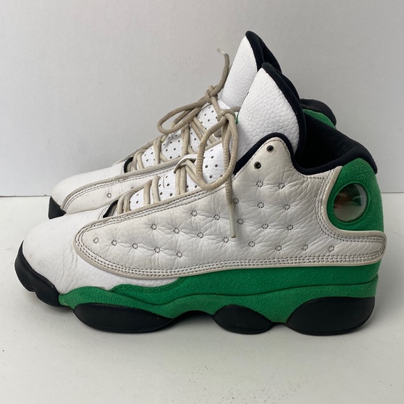 NIKE AIR JORDAN 13 RETRO GS 'LUCKY GREEN' SIZE YOUTH (DB6536